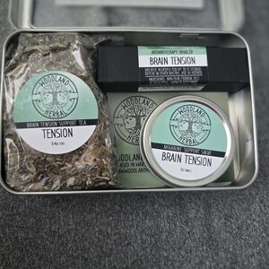 Woodland Herbal Brain Tension Support Kit - Green